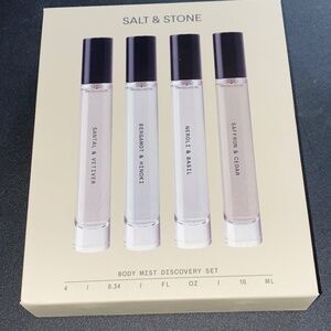 SALT & STONE  Body Mist Discovery Set  ~ BRAND NEW IN BOX